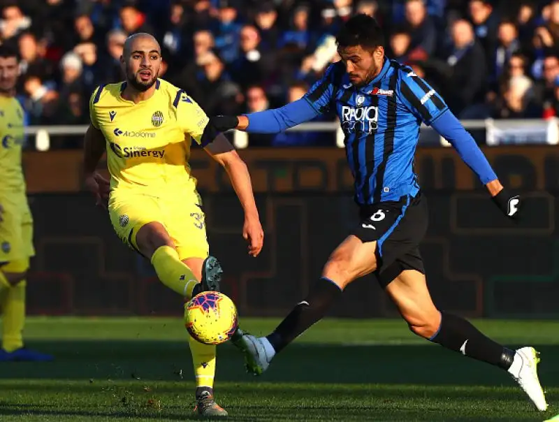 L'Atalanta rimonta il Verona, due volte in vantaggio con Di Carmine, con le reti di Malinosvskyi, Muriel e Djimsiti.