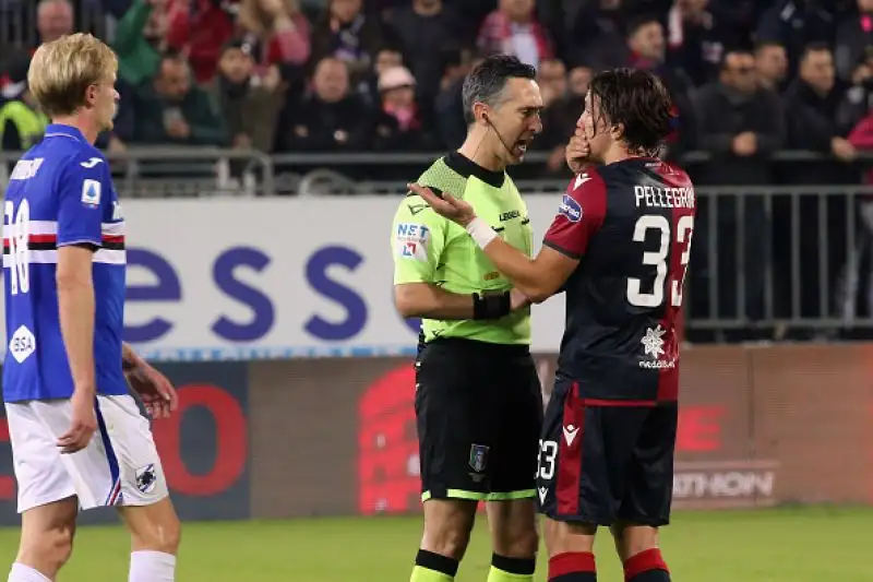 Per i rossoblu doppietta di Joao Pedro e gol di Nainggolan e Cerri, per gli ospiti due volte in gol Quagliarella e rete di Gaston Ramirez.