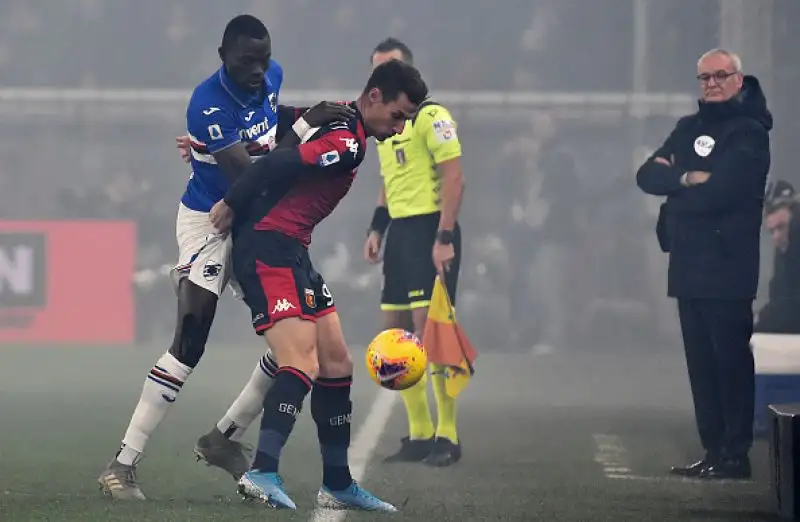 Il derby della Lanterna è stato deciso da un gol di Gabbiadini nei minuti finali.