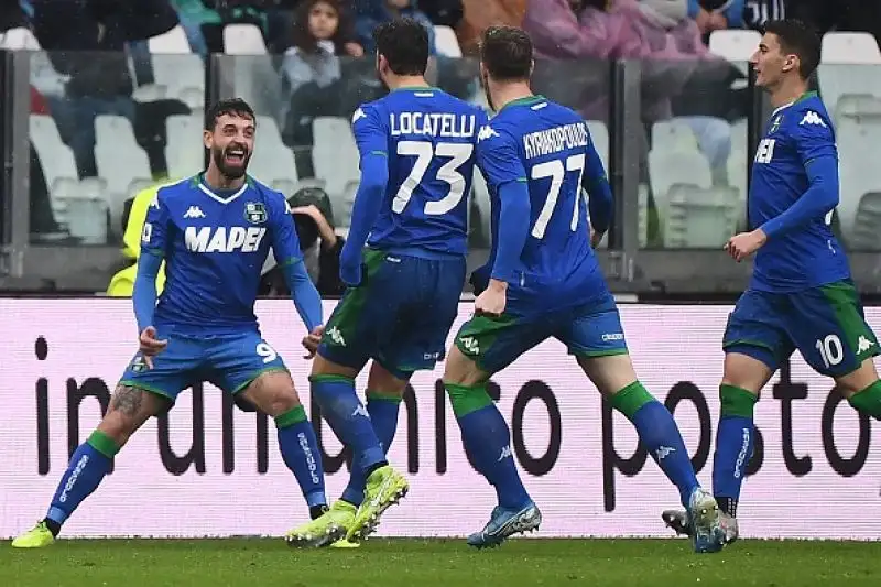 Ospiti due volte in vantaggio prima con Boga e poi con Caputo, padroni di casa in gol con Bonucci e con un rigore di Cristiano Ronaldo.