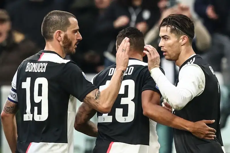Doppietta di Cristiano Ronaldo, gol di Bonucci: tris della Juventus all'Udinese, a cui non basta la rete di Pussetto.