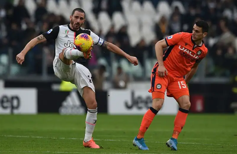 Doppietta di Cristiano Ronaldo, gol di Bonucci: tris della Juventus all'Udinese, a cui non basta la rete di Pussetto.