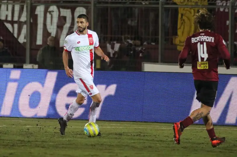 Di Chricò su punizione e Finotto i gol dei brianzoli, De Cenco e Risaliti in gol per i padroni di casa.