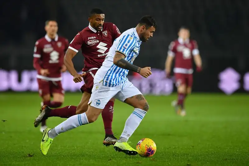 Dopo il vantaggio granata di Rincon la Spal ha operato il sorpasso con le reti di Strefrezza e Petagna.