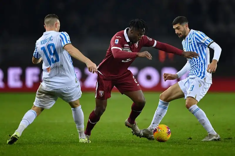 Dopo il vantaggio granata di Rincon la Spal ha operato il sorpasso con le reti di Strefrezza e Petagna.