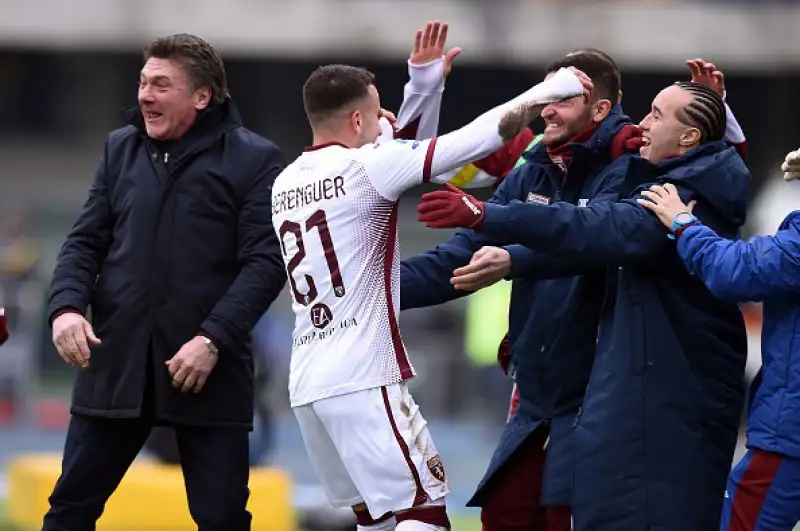 Toro avanti di tre gol con la doppietta di Ansaldi e il gol di Berenguer. Pazzini su rigore, Stepinski e Verre per gli scaligeri.