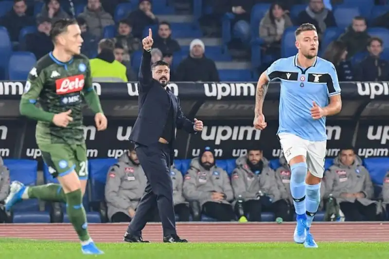 Alla Lazio basta Immobile: il Napoli finisce ko. Una rete dell'attaccate biancoceleste piega i partenopei