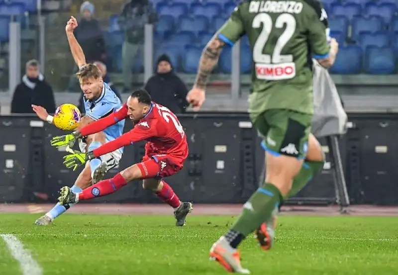 Alla Lazio basta Immobile: il Napoli finisce ko. Una rete dell'attaccate biancoceleste piega i partenopei