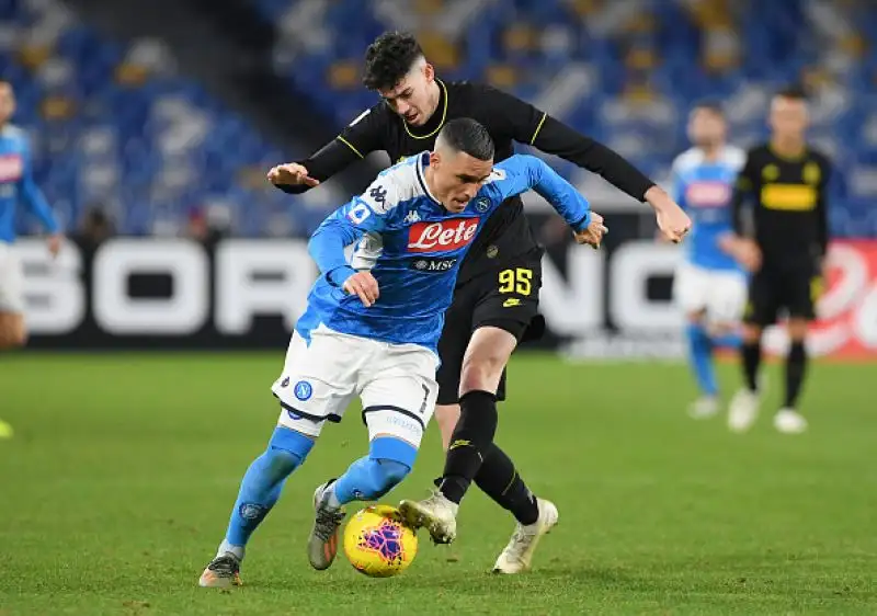 Doppietta di Lukaku e gol di Lautaro Martinez per i nerazzurri, di Milik il gol del momentaneo 1-2 per i partenopei.