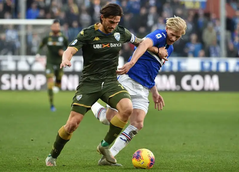 Samp a valanga sul Brescia. Quagliarella torna al gol a Marassi dopo otto mesi