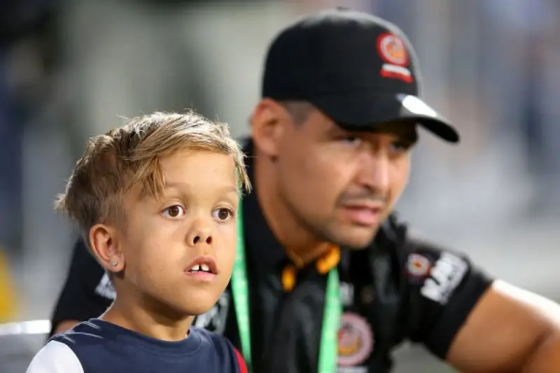 Grande emozione per il bimbo, che ha realizzato un suo sogno.