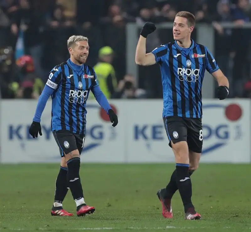 I giallorossi sono passati in vantaggio nel primo tempo con Dzeko ma nella ripresa, prima il pareggio di Palomino e poi la bella rete di Pasalic hanno regalato i tre punti agli orobici.