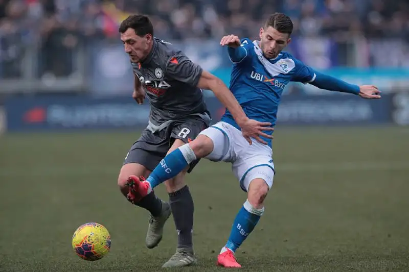 De Paul in pieno recupero consente ai bianconeri di pareggiare a Brescia 