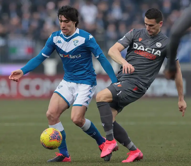 De Paul in pieno recupero consente ai bianconeri di pareggiare a Brescia 