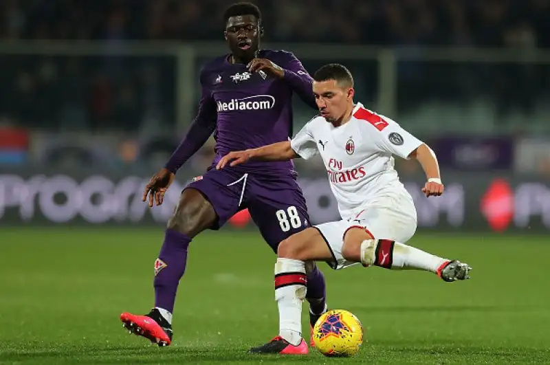 Dal Franchi escono con un punto a testa Fiorentina e Milan: per i rossoneri a segno Rebic, i viola la pareggiano a cinque minuti dal triplice fischio e in inferiorità numerica.