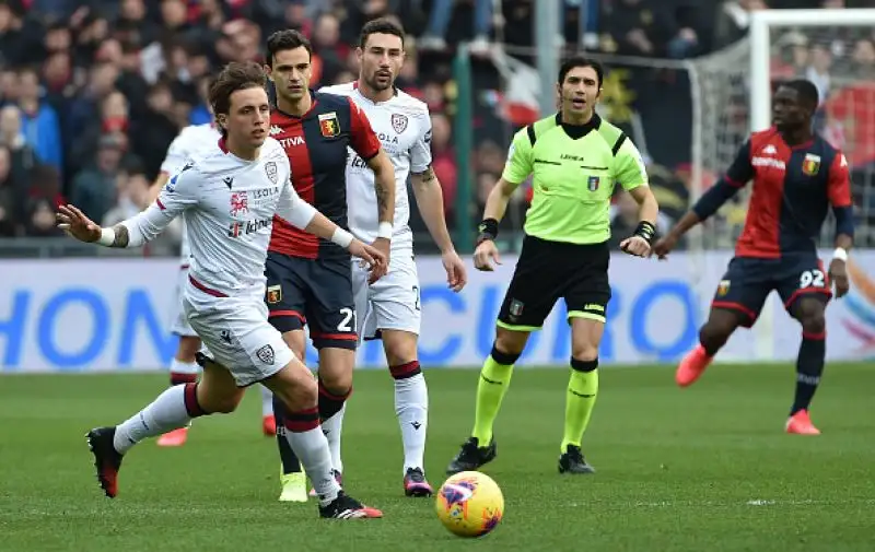 Il Cagliari non riesce a uscire dalla crisi: la banda di Maran viene battuta in trasferta dal Genoa che conquista i tre punti grazie a Goran Pandev