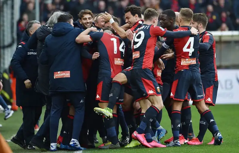Il Cagliari non riesce a uscire dalla crisi: la banda di Maran viene battuta in trasferta dal Genoa che conquista i tre punti grazie a Goran Pandev