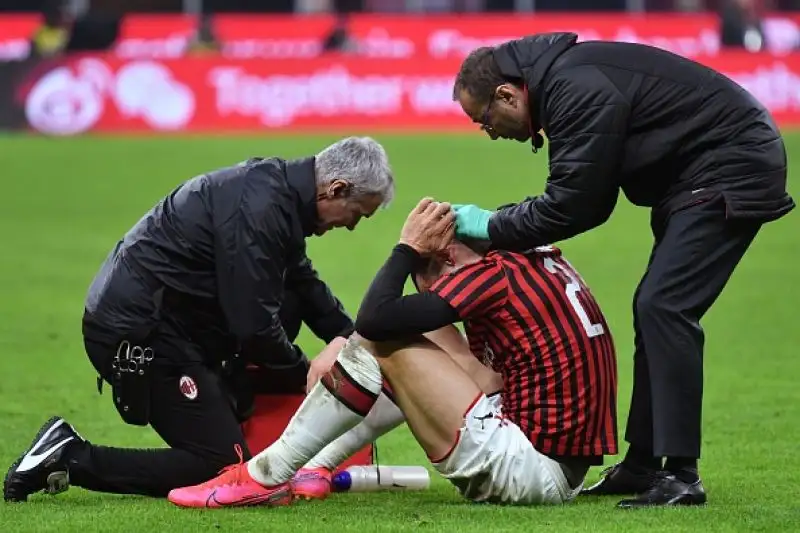 Dopo il gol di Rebic pareggia su rigore Cristiano Ronaldo nei minuti di recupero.