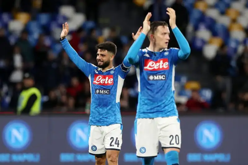 Napoli in gol con Manolas e Di Lorenzo, di Edera il gol per i granata.