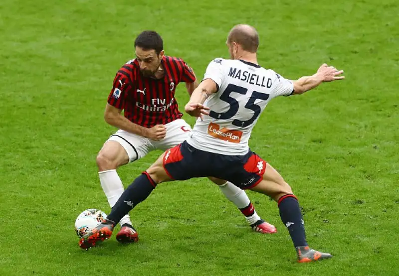 Il Milan cade in casa per 2-1 contro il Genoa in uno dei recuperi della 26esima giornata di Serie A, giocato in un San Siro a porte chiuse per l'emergenza Coronavirus.