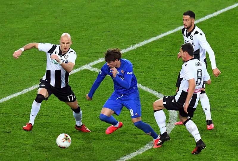 Finisce a reti inviolate la gara della Dacia Arena. Un punto per ciascuno per bianconeri e viola