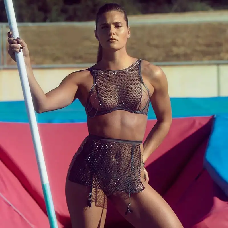 Alysha Newman, 25enne astista canadese, ha vinto un oro ai giochi del Commonwealth.