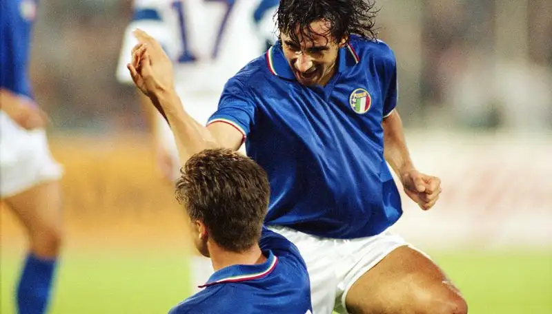 Andrea Carnevale, che non prese bene la
sostituzione con Giuseppe Schillaci al 75’ della
partita inaugurale contro l’Austria
