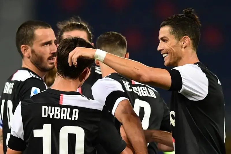 Per i bianconeri in gol Cristiano Ronaldo su rigore e Paulo Dybala.