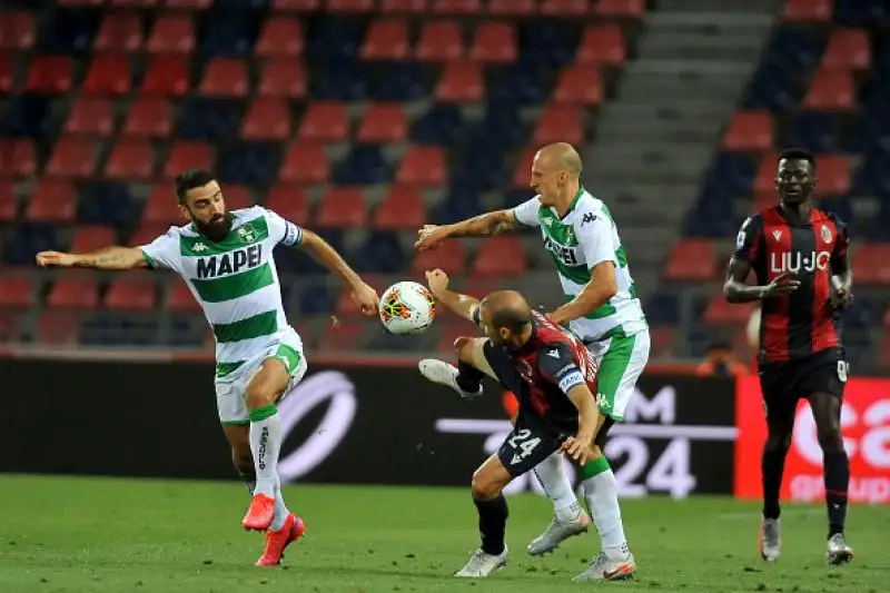 Per la squadra di De Zerbi in gol Berardi e Harsalin, per i padroni di casa rete di Musa Barrow.