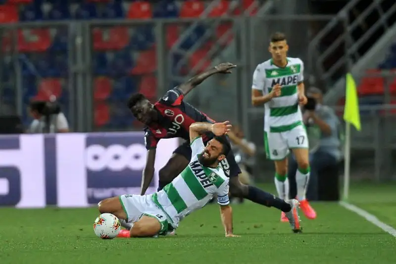 Per la squadra di De Zerbi in gol Berardi e Harsalin, per i padroni di casa rete di Musa Barrow.