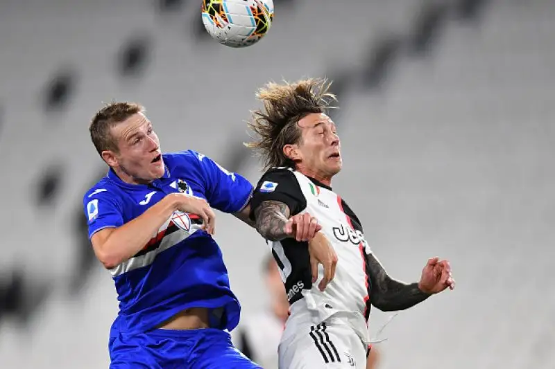 ll’Allianz Stadium, non senza fatica, i bianconeri piegano 2-0 una Sampdoria ben messa in campo