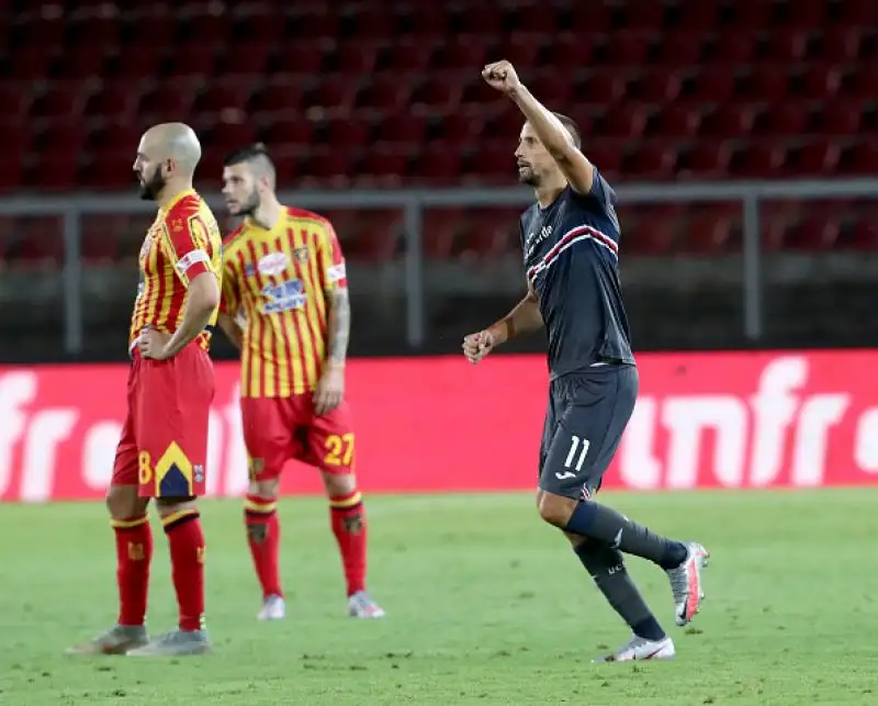 Gaston Ramirez ha realizzato i due rigori per i liguri mentre Mancosu quello per i padroni di casa.