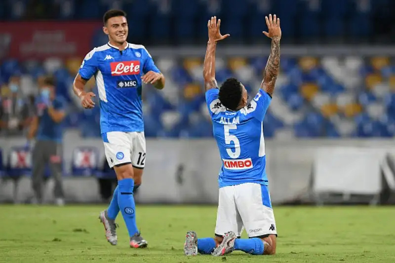 Hysaj in apertura e Allan nei minuti di recupero sono andati in gol per i padroni di casa.