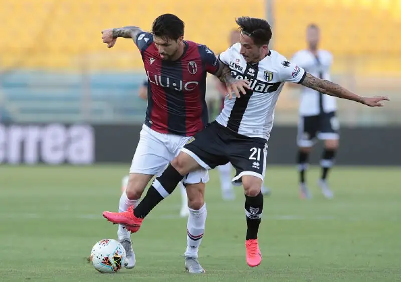 Per il Bologna sono andati in gol Danilo e Soriano. Per i padroni di casa Kurtic al 93' e Inglese al 95'.