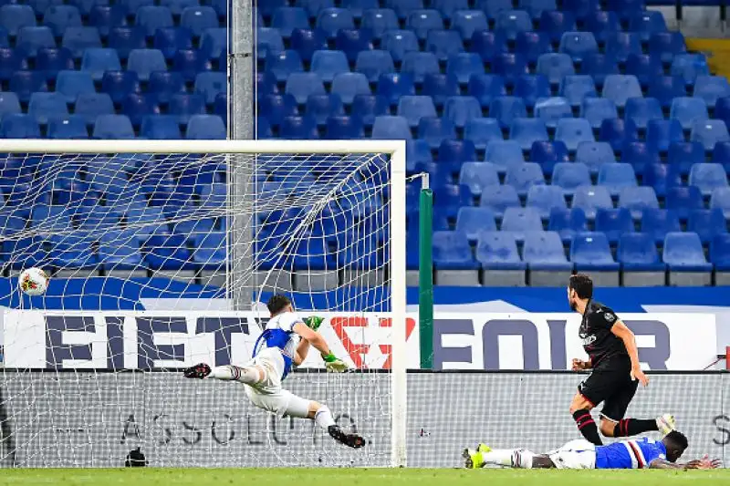 Show e poker del Milan alla Sampdoria: doppietta di Ibrahimovic