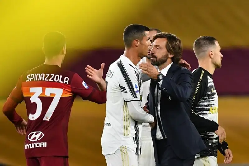La roma è andata in vantaggio due volte con Veretuout ma è stata raggiunta due volte da Cristiano Ronaldo.