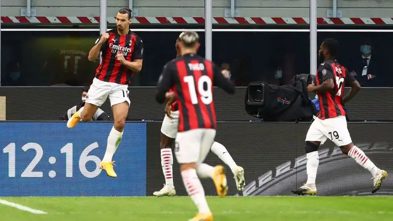 ... grazie a una doppietta di Ibrahimovic e...