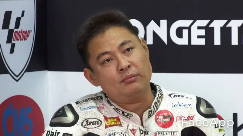 Il motociclista del team Sic58, Tatsuki Suzuki.