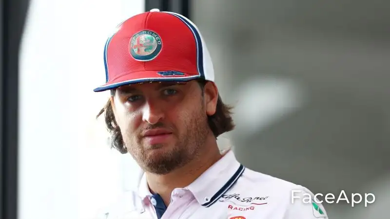 Antonio Giovinazzi, pilota dell'Alfa Romeo.