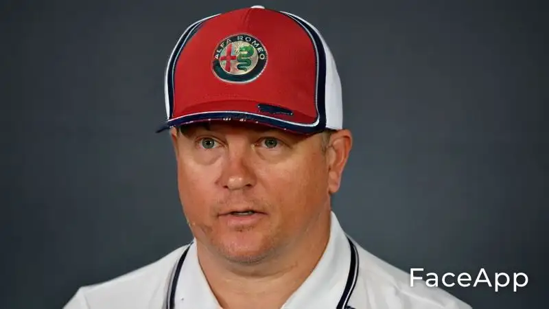 Kimi Raikkonen, ex ferrarista attualmente all'Alfa Romeo.