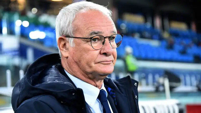 Nella ripresa gli uomini di Ranieri hanno cercato la vittoria più degli avversari...