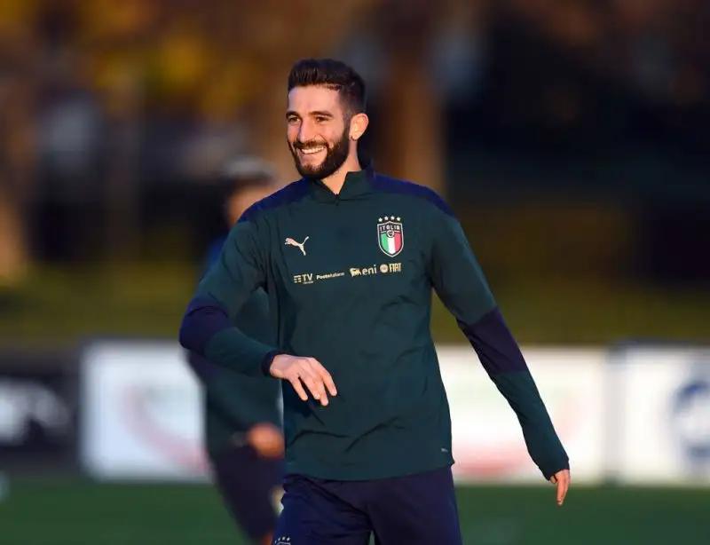 Roberto Gagliardini è già a Coverciano, nonostante le parole di Marotta, furioso per il caso Asl.