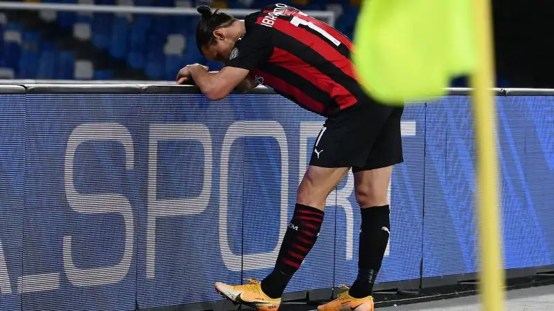 Il Milan è in grande apprensione per Zlatan Ibrahimovic