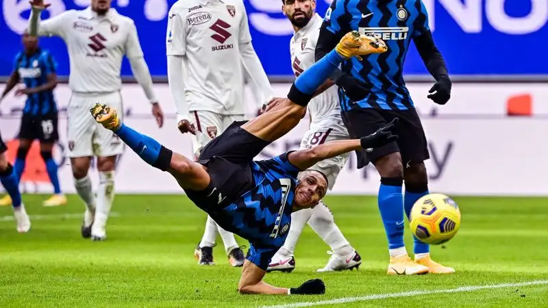 Arturo Vidal ha messo tanta grinta come suo solito