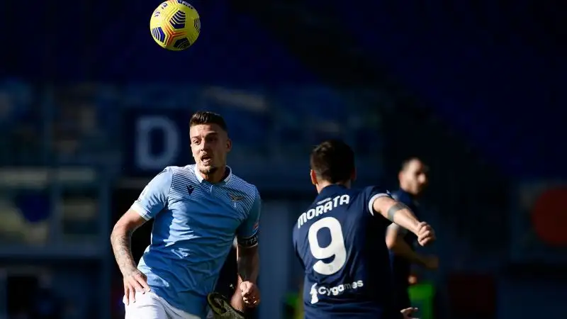 La Lazio ha provato a reagire con Milinkovic-Savic e Muriqi ma l'assenza di Immobile si è fatta sentire. 