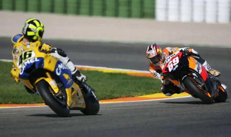 Nicky Hayden, nel 2006, è riuscito ad avere la meglio su Vale