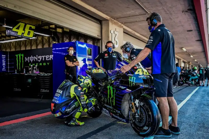 Il 22 novembre 2020 l’ultima di Vale con la Yamaha ufficiale, a Portimao