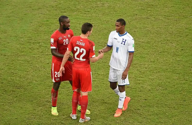 L'unico gol iridato del 2014 dell'Honduras non è stato segnato da Bengtson ma da Costly.