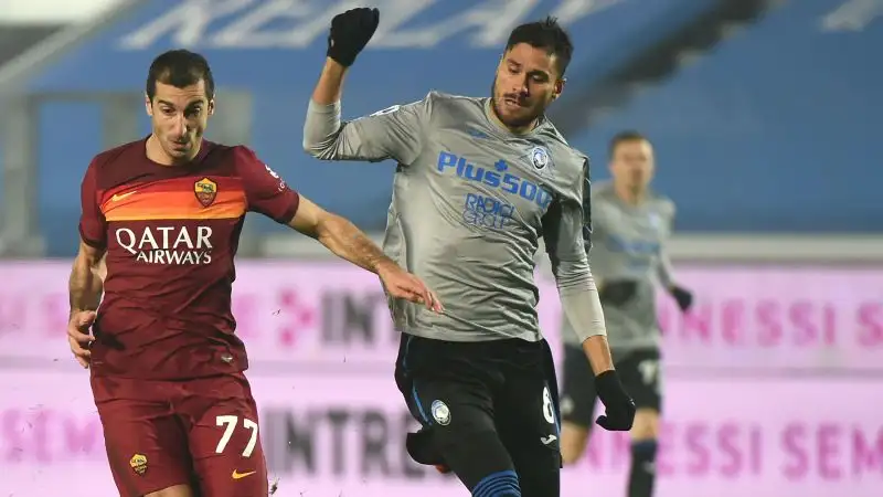 In classifica la Roma resta ferma a 24 punti al quarto posto, Atalanta settima a 21.
