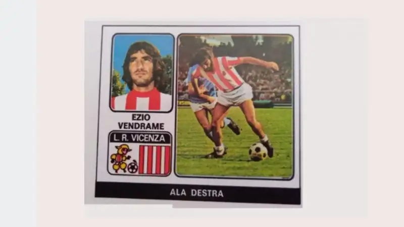 Ezio Vendrame -
Grandissimo talento, è stato considerato per certi versi il 'George Best' italiano. Aveva 72 anni
Foto: Panini